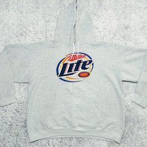 Vintage Hanes Miller Lite Hooded Sweatshirt